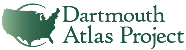 Dartmouth Atlas of Healthcare logo: green map of continental US